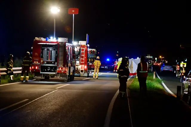 Motorradunfall in Thaur auf der B171. | Foto: zoom.tirol