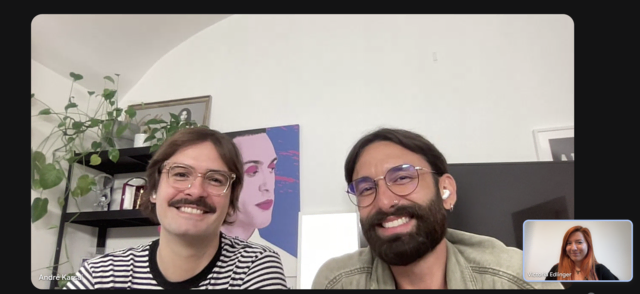 Martin Zerza und Tom Neuwirth bei uns im Interview | Foto: Edlinger