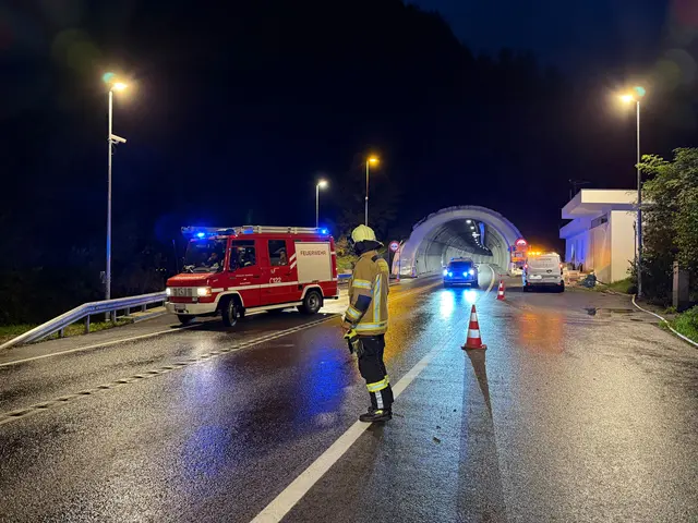 Ein Brandmeldealarm im Brettfalltunnel gibt Rätsel auf.  | Foto: ZOOM-Tirol