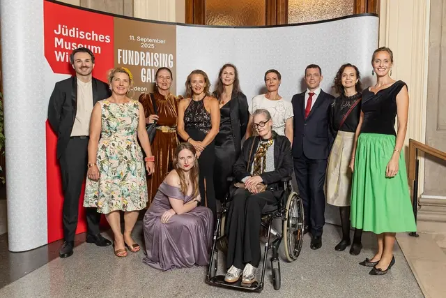 Das Team des Jüdischen Museums Wien lud am 11. September zu einer Fundraising gala. Es war der 130. Geburtstags des Museums. | Foto: Ouriel Morgensztern