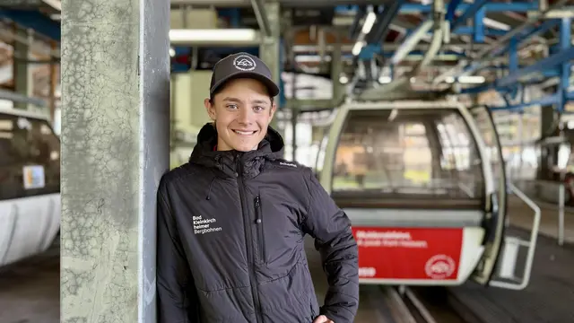 Noah Zupancic absolviert seine Lehre bei den Bad Kleinkirchheimer Bergbahnen | Foto: Bad Kleinkirchheimer Bergbahnen