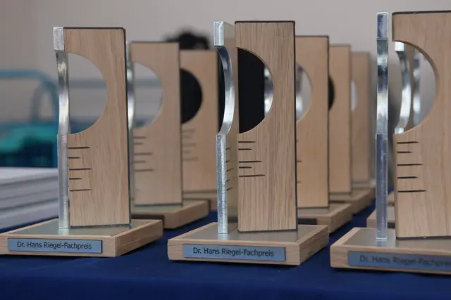 Die Dr. Hans Riegel-Fachpreise, vergeben von der Kaiserschild-Stiftung in Kooperation mit österreichischen Hochschulen, fördern junge Talente im MINT-Bereich  | Foto: AHS Korneuburg