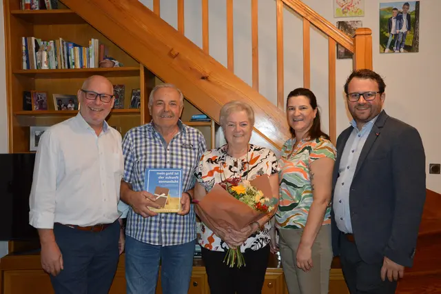 Paula und Ferdinand Latzko feierten den 50. Hochzeitstag. | Foto: Gemeinde Badersdorf