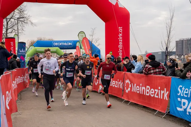 Der dritte Startschuss für den Winter Run in der vergangenen Saison am Grazer Stadtstrand. | Foto: We Grow Marketing