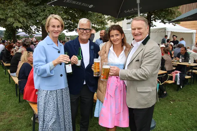 Heidrun und Sepp Sigl, Alessandra und Heinrich Kiener.