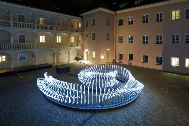 Unter dem Motto "Rausch" zeigen etablierte Künstlerinnen und Künstler sowie junge Talente an 16 Standorten rund 20 Installationen. | Foto: Stephen Effenhauser