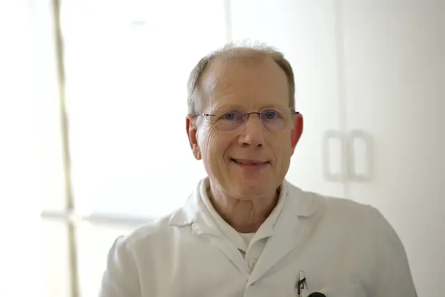 Der ärztliche Direktor des Landesklinikums Neunkirchen, Primar Dr. Martin Uffmann. | Foto: Santrucek