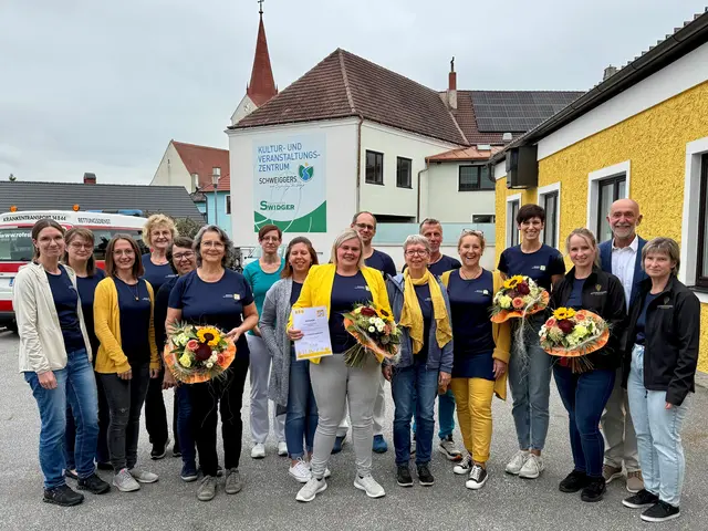 Heide-Maria Steger, Monika Weber, Marianne Koppensteiner, Renate Koppensteiner, Inge Müller, Elisabeth Blauensteiner, Bianca Dorn, Bettina Klopf, Sandra Krecek, Andreas Krenn-Hahn, Kornelia Bähre, Reinhard Lettl, Daniela Lettl, Jasmin Wagner, Carina Katzenschlager, Bgm. Josef Schaden, Martina Honeder. | Foto: Gemeinde