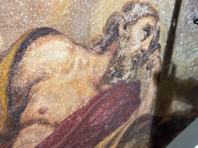 Es wird geschätzt, dass die Wandmalereien circa 300 Jahre alt sind. | Foto: Andreas Pölzl/MeinBezirk