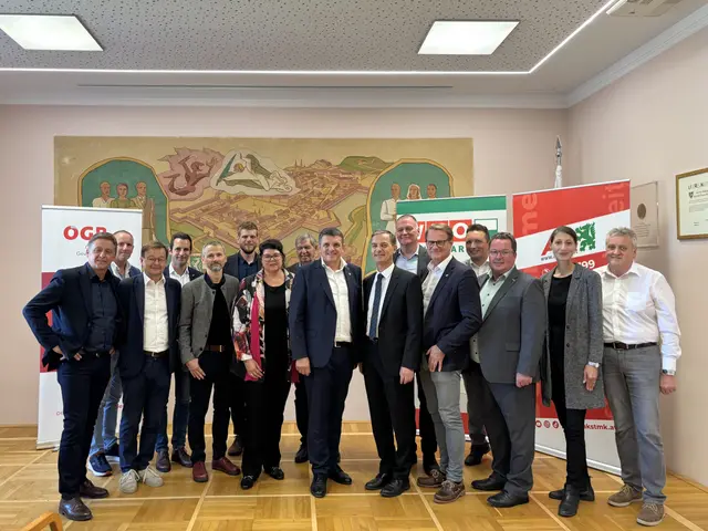 Breiter Schulterschluss beim Bahngipfel. | Foto: MeinBezirk/ Margot Jeitler