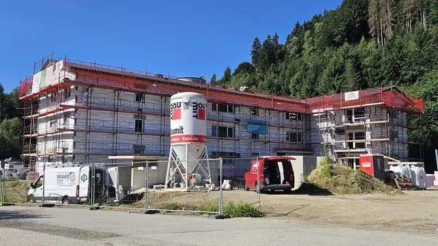 Millionenprojekt in Kraig: 27 Wohnungen entstehen. | Foto: Gemeinde Frauenstein