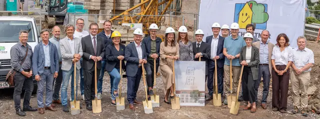 Mit einem feierlichen Spatenstich fiel in Feldbach der Startschuss für den Neubau der Schwarz &amp; Partner Steuerberatung GmbH. | Foto: Facebook Stadtgemeinde Feldbach