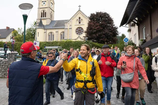 Die Fans kamen den Schauspielerinnen und Schauspielern ganz nahe. | Foto: Martin Huber