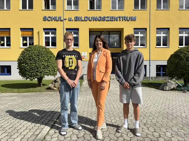 Orientierung für die Zukunft in der Polytechnischen Schule Kirchberg. | Foto: Lina Chalusch