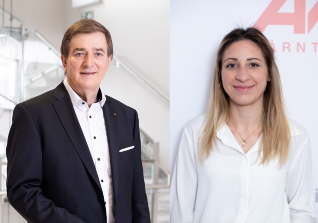 AK-Präsident Günther Goach und AK-Steuerexpertin Diana Jusic informieren zur FinanzOnline-Änderung. | Foto: AK Kärnten/Gernot Gleiss &amp; Thomas Hude