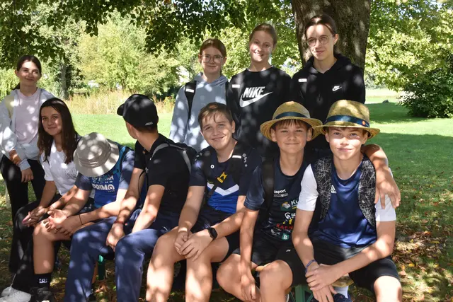 Schülerinnen und Schüler der Mittelschule Kohfidisch | Foto: Michael Strini