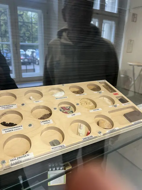 Kennenlernen der verschiedenen Suchtgifte/Suchtmittel an der PI Spittal (Schaukastenpräsentation) | Foto: hlwspittal, Mediagruppe