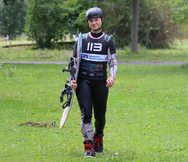 Rosa Pacher bei der Open-EM in Riol (Deutschland). | Foto: Wakelifeclub