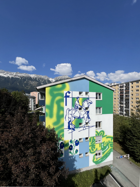Mural von HNRX und Kartelovich im Rahmen des Underbridge Festivals 2024.  | Foto: HNRX