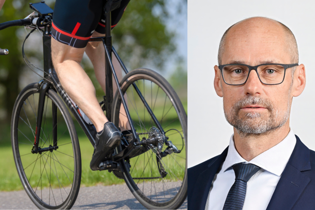 Hobbyrennradfahrer dürfen zu Trainingszwecken Straßen benützen und müssen nicht den Radweg nutzen. Rechtsanwalt Max Verdino klärt auf. | Foto: Fotomontage: Anbieter: Ronald Rampsch - stock.adobe.com/Helge Bauer/MeinBezirk.at