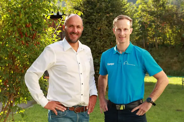 Michael Trinker übernahm die pädagogische Gesamtleitung der Bildungseinrichtung, Patrick Urban wurde zum sportlichen Leiter bestellt. | Foto: Elke Reinbacher-Neubacher