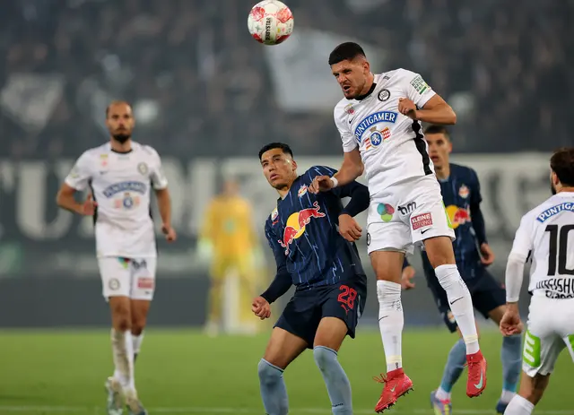 Der SK Sturm trifft im Schlagerspiel auf RB Salzburg. | Foto: GEPA