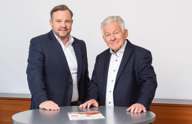 Seniorenbund-Landesobmann Josef Pühringer und -Landesgeschäftsführer Franz Ebner (l.). | Foto: OÖ Seniorenbund