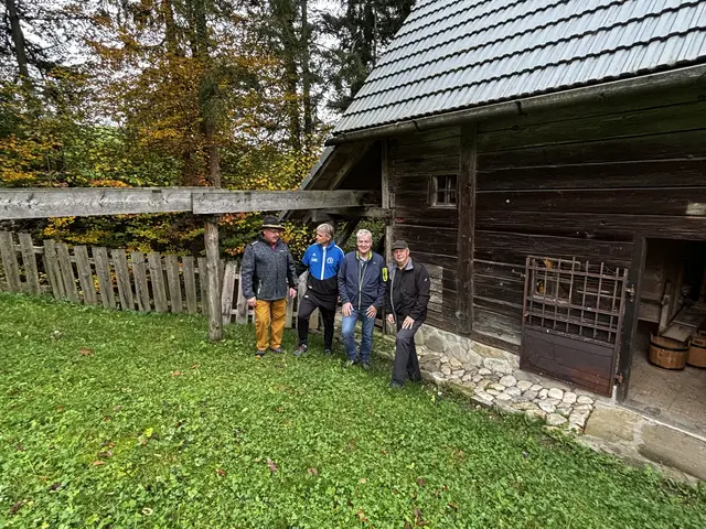 Kasser als Ortschef: Mühlenrenovierung in Allhartsberg: Diese liegt am Wanderweg "Mühlenweg" in Allhartsberg. | Foto: Dietl-Schuller