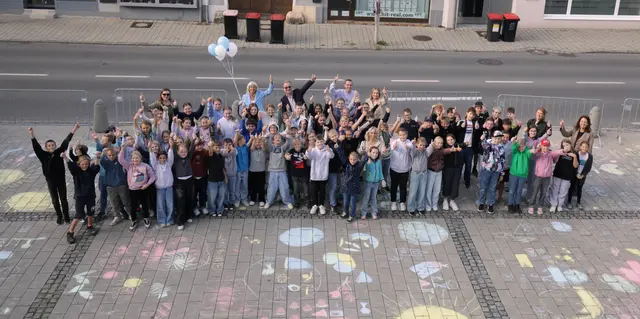 Besonders kreativ zeigte sich dabei die Kloster-Mittelschule. | Foto:  Bernhard Kerezsi 