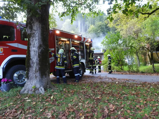 Gute Zusammenarbeit zeichnete den Übungseinsatz der Feuerwehren aus | Foto: SB Heinz Falkensteiner