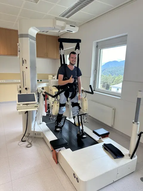 Mit viel Disziplin absolviert Jonathan mehrstündige Trainingseinheiten. | Foto: Jonathan Voggenreiter