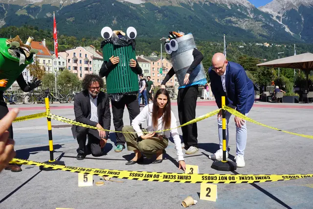 Mit den Trashbusters wurde spielerisch auf ein großes Problem aufmerksam gemacht.  | Foto: Martina Obertimpfler 