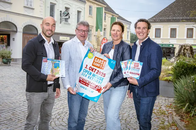 Am Freitag, 3. Oktober, heißt es in Gars: Türen auf und entdecken, was die heimischen Betriebe zu bieten haben! | Foto: ReinhardPodolsky