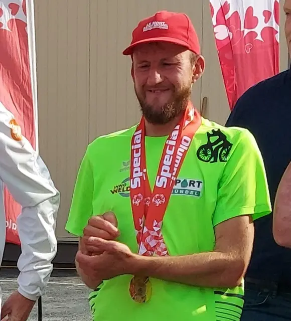 Eine weitere Medaille für Matthias Schellnegger  | Foto: Matthias 
