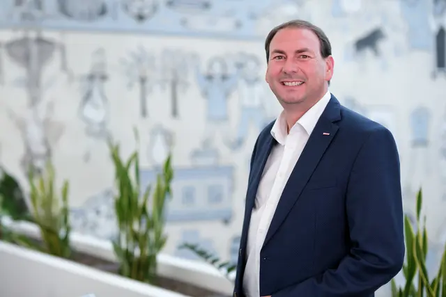Florian Grünberger wurde als Obmann der WKO Schärding bestätigt. | Foto: netpixel.at