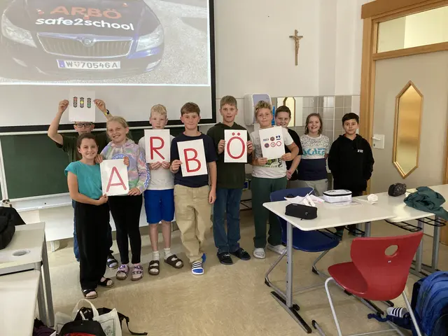 Am 17. September drehte sich für die ersten Klassen der Mittelschule Egger-Lienz alles um Verkehrssicherheit. | Foto: MS Egger-Lienz