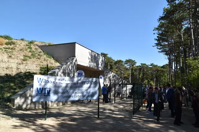 Der Ortsbehälter Bad Vöslau. | Foto: Mirjam Preineder