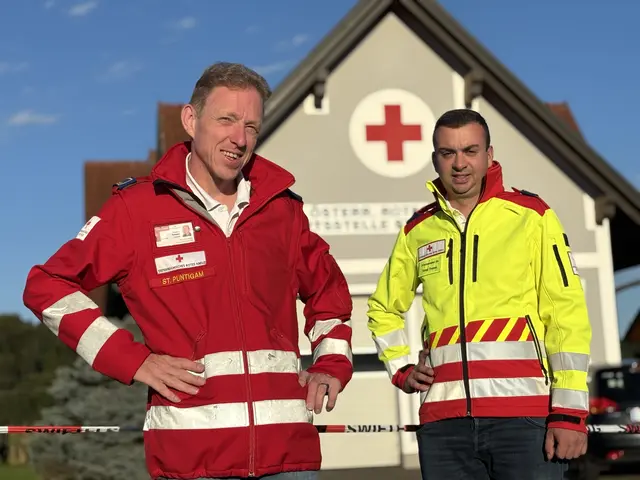 Jugendgruppenleiter Stephan Puntigam und sein Stellvertreter Thomas Stangl | Foto: MeinBezirk/Gerda Sammer-Schmidt
