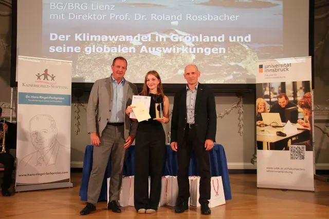 Die Osttirolerin Dorothea Hofer darf sich in der Kategorie Geographie über den 2. Platz für Tirol und Voradelberg freuen. | Foto: BG/BRG Lienz