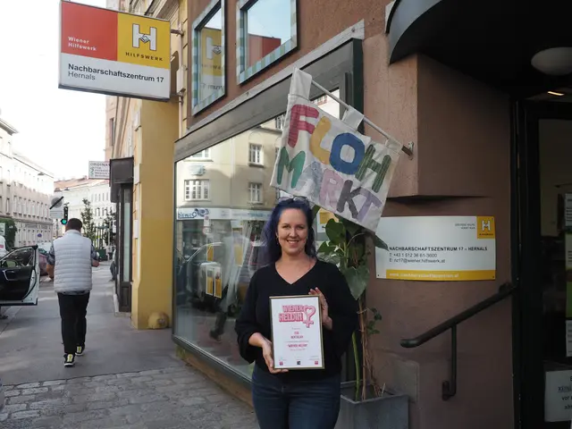 Eva Bertalan ist Psychologin, stellvertretende Abteilungsleiterin und Zentrumsleiterin des Nachbarschaftszentrums Hernals - und jetzt auch frisch gewählte Wiener Heldin. | Foto: Julia Gaiswinkler