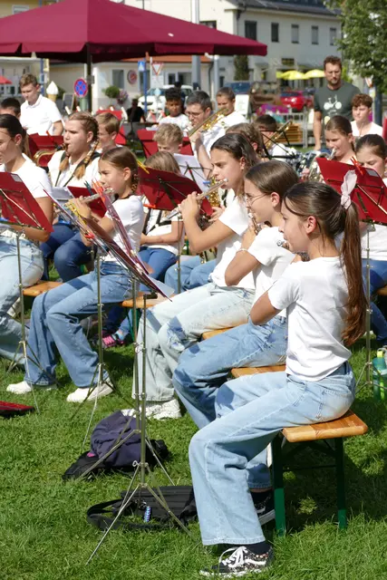 Das Ensemble der Erzherzog Johann Musikschule Wies sorgte für den guten Ton beim Abschlussfest. | Foto: MG Wies