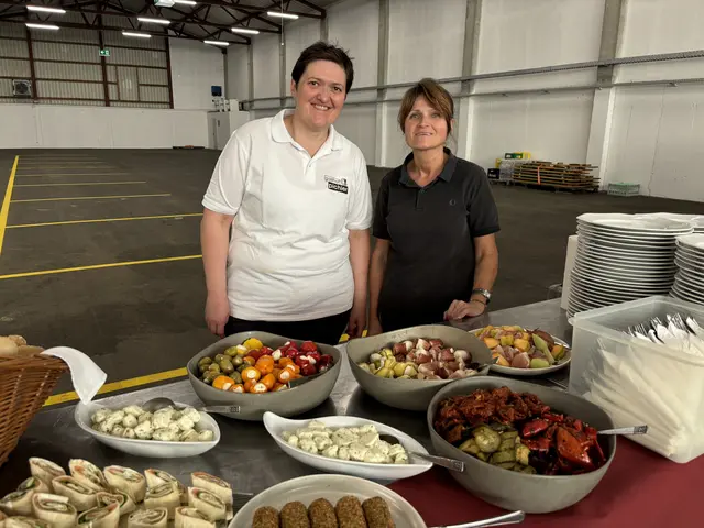Das Catering des Gasthaus Pichler aus Vitis sorgte für das Wohl der Gäste | Foto: Daniel Schmidt