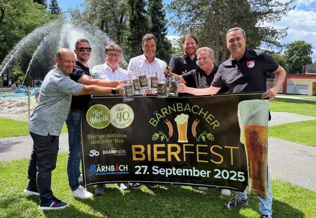 Vorfreude bei den Organisatoren des zehnten Bärnbacher Bierfests | Foto: Stadtgemeinde Bärnbach
