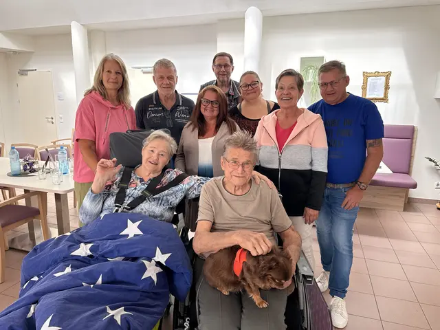 Im Kreise der Familie traf sich das Geschwisterpaar im Pflegeheim Maria Lanzendorf. | Foto: Alexander Paulus