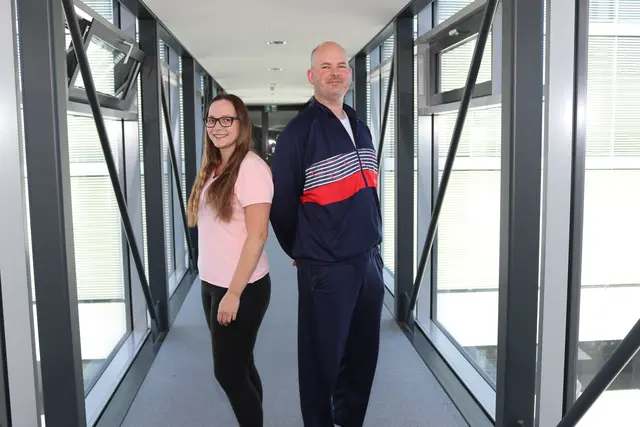 Janine Schober und Markus Wirnsberger haben im Interview mit MeinBezirk über ihre Erfahrungen und ihre Lehre bei Infineon gesprochen. | Foto: MeinBezirk.at