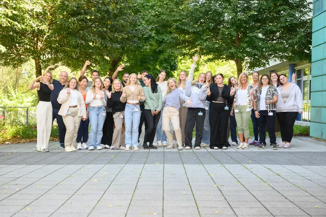 23 Auszubildende starteten am 15. September in ihre Ausbildung zur Pflegefachassistenz. | Foto: Krankenhaus Braunau