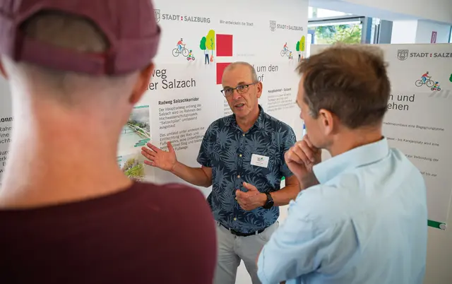 Die Veranstaltung war Teil der Europäischen Mobilitätswoche und zugleich der Auftakt für den breiten Beteiligungsprozess zum Mobilitätsplan 2040 | Foto: Stadt Salzburg/Alexander Killer