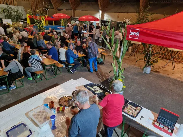Das Weinfest war gut besucht. | Foto: SPÖ