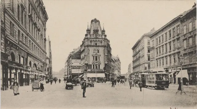 Die Alser Straße im Jahr 1905. | Foto: Carl Ledermann jun./Wien Museum