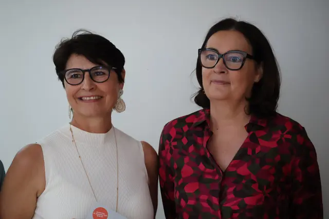 Renate Ozlberger und Monika Rizy luden zu einem Vortrag über die einfache Nutzung von KI. | Foto: MeinBezirk